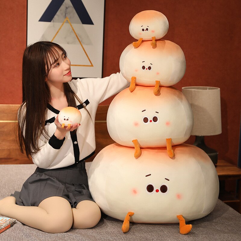 Soft Round Bao Bun Cute Plush Toy