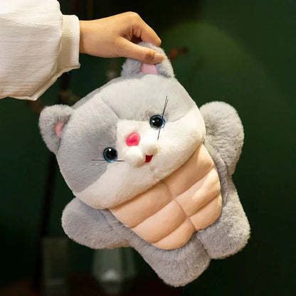 Big Fluffy Cat Stuffed Animal