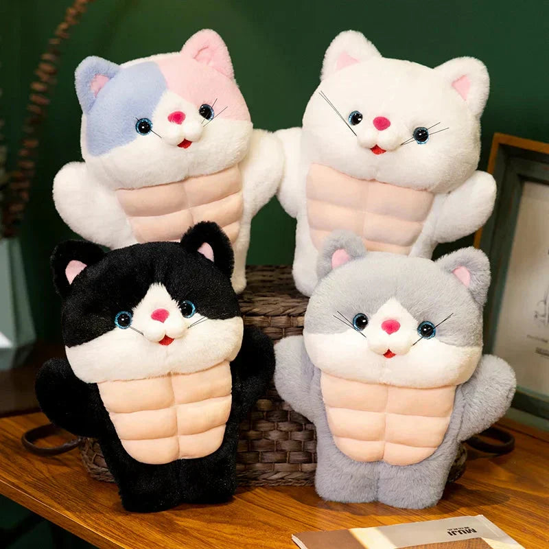 Big Fluffy Cat Stuffed Animal