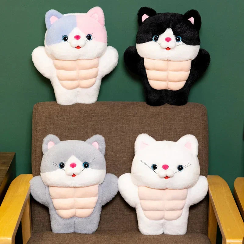 Big Fluffy Cat Stuffed Animal