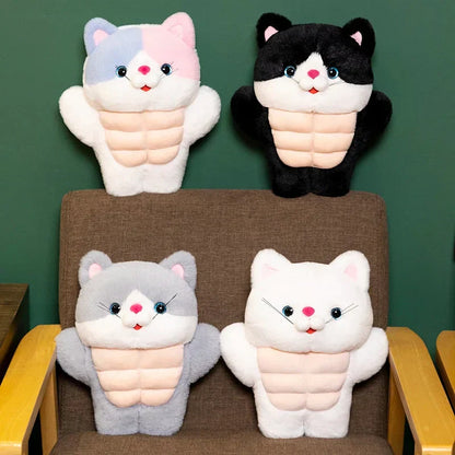 Big Fluffy Cat Stuffed Animal