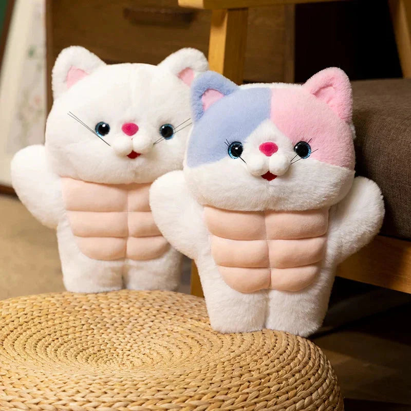 Big Fluffy Cat Stuffed Animal