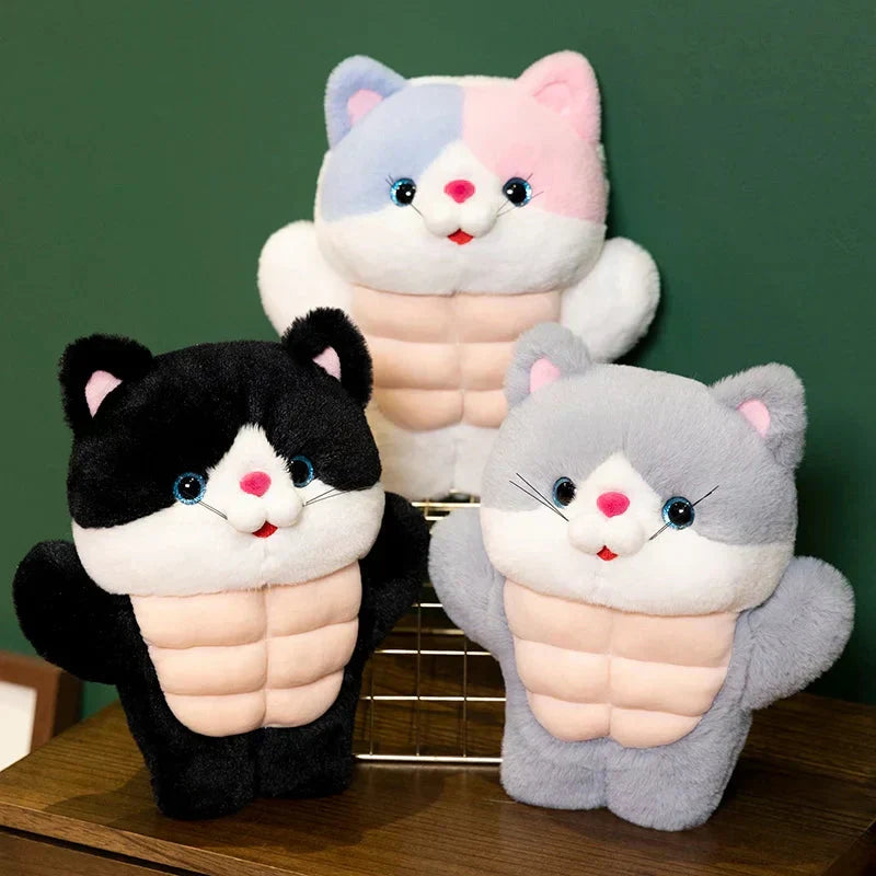 Big Fluffy Cat Stuffed Animal