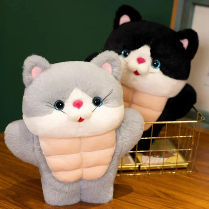 Big Fluffy Cat Stuffed Animal