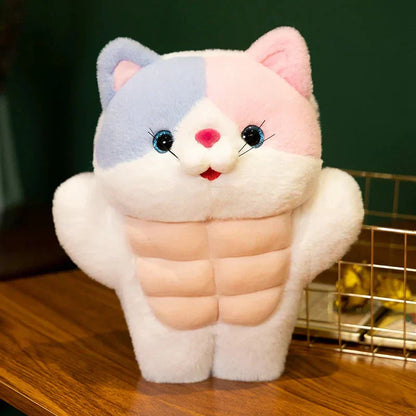 Big Fluffy Cat Stuffed Animal