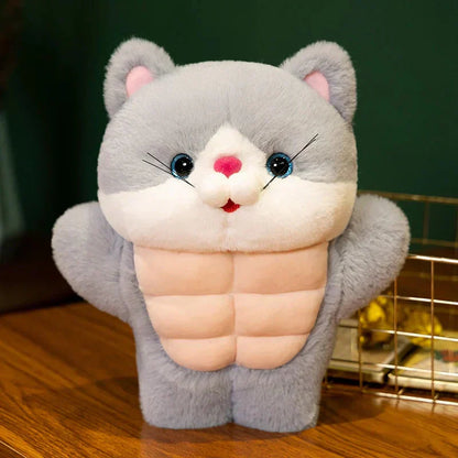 Big Fluffy Cat Stuffed Animal