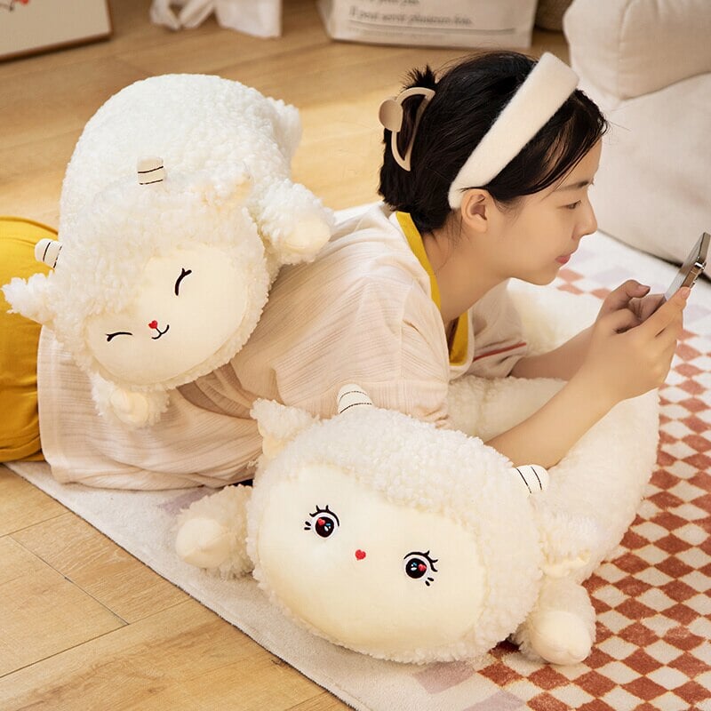 Cuddly Soft Plush Lamb Teddy Friends