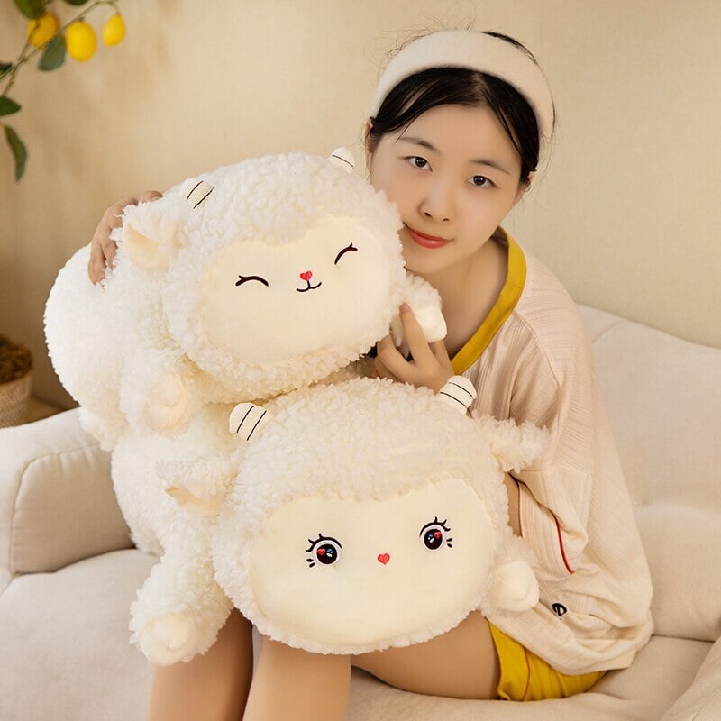 Cuddly Soft Plush Lamb Teddy Friends