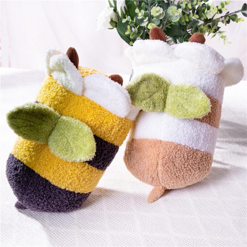 Natural Floral Bees Honey Pot