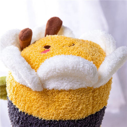 Natural Floral Bees Honey Pot