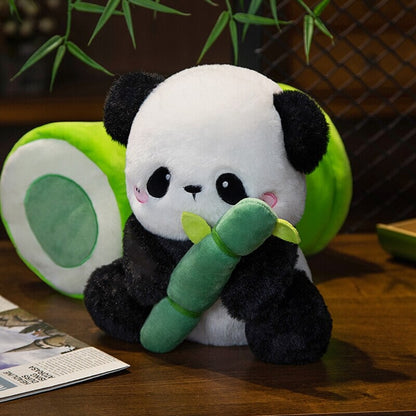 Cute Bamboo Panda Soft Toy
