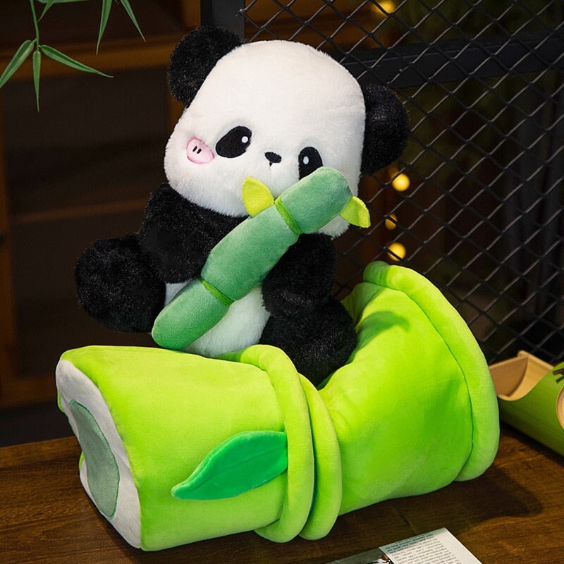 Cute Bamboo Panda Soft Toy