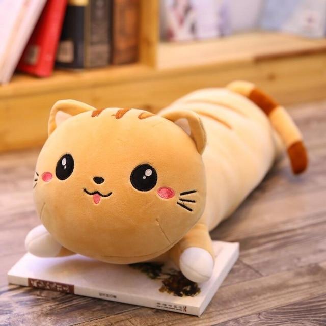 Cute Tabby & Earl Long Cat Figurine