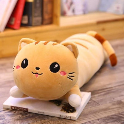 Cute Tabby & Earl Long Cat Figurine