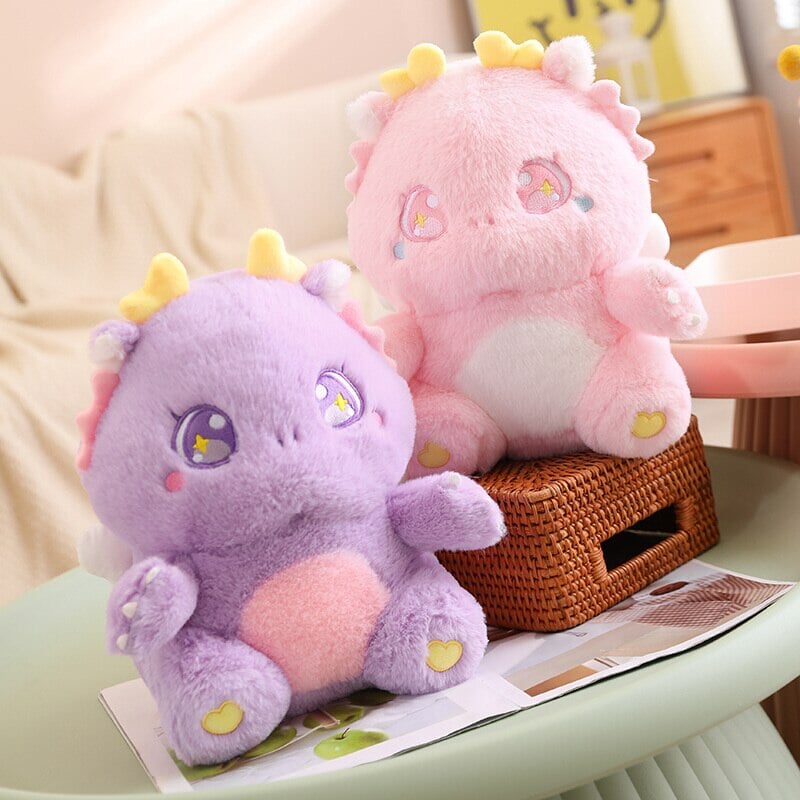 Cuddly Baby Dragon Soft Toy Set