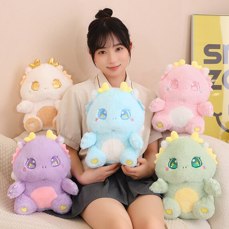 Cuddly Baby Dragon Soft Toy Set
