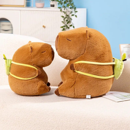 Cute Capybara Mini Avocado Backpack Toy