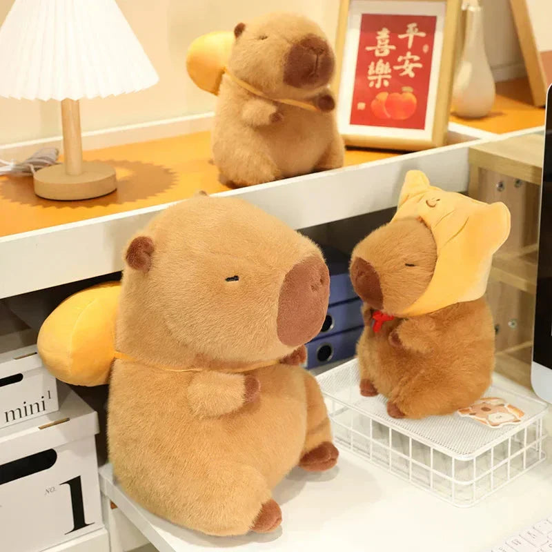 Soft Brown Cuddly Capybara Plush Toys
