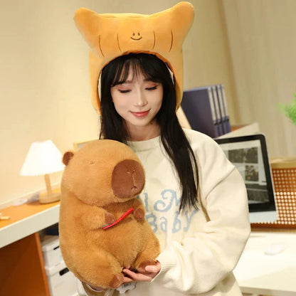 Soft Brown Cuddly Capybara Plush Toys