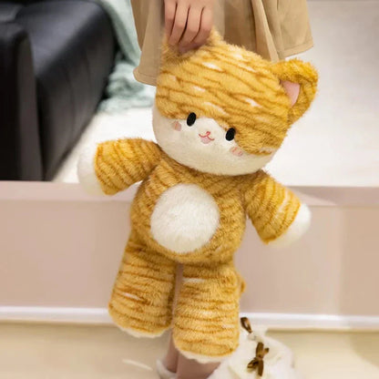 Cute Cat & Red Panda Soft Plush Friends - Fesara