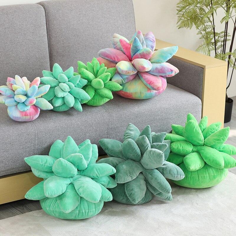 Colorful Succulent Soft Toy Set