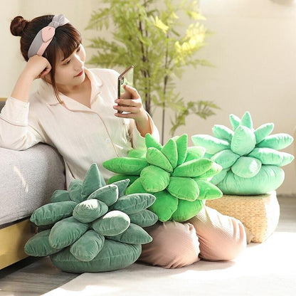 Colorful Succulent Soft Toy Set