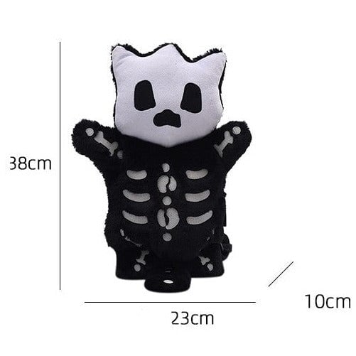 Small Cute Skeleton Soft Backpack