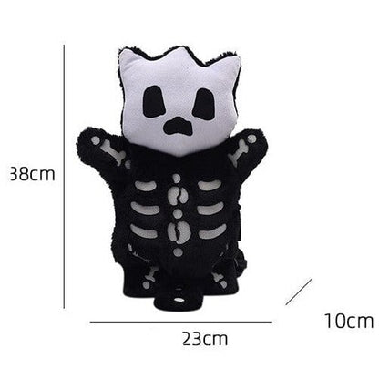 Small Cute Skeleton Soft Backpack