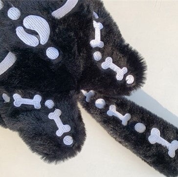 Small Cute Skeleton Soft Backpack