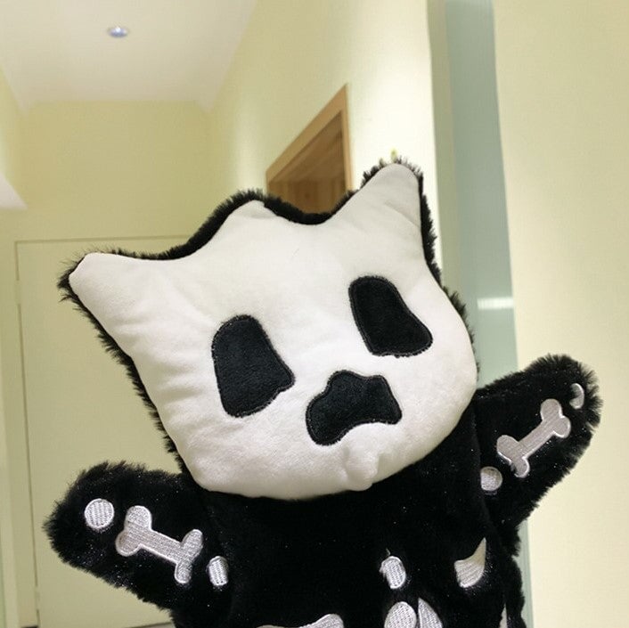 Small Cute Skeleton Soft Backpack