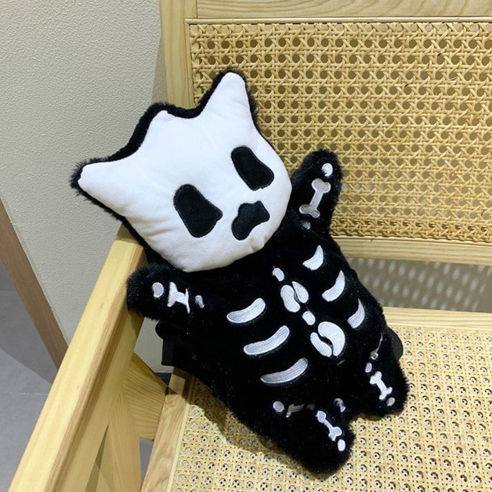 Small Cute Skeleton Soft Backpack