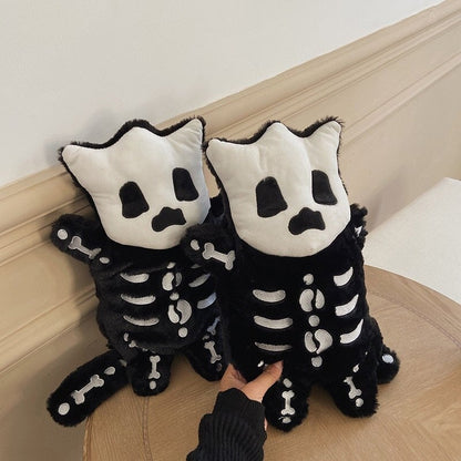 Small Cute Skeleton Soft Backpack