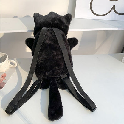 Small Cute Skeleton Soft Backpack