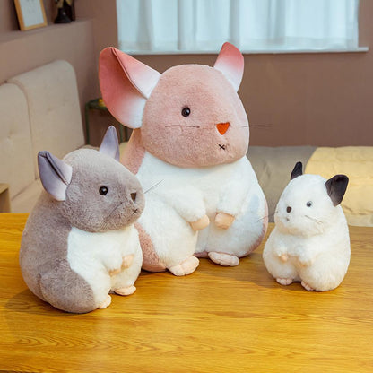Soft Plush Chinchilla Stuffed Animal
