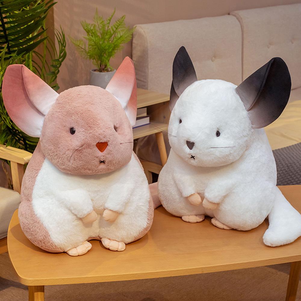 Soft Plush Chinchilla Stuffed Animal - Fesara