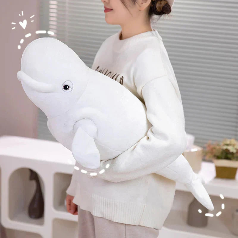 Big Soft Blue Whale Plush Toy 75cm