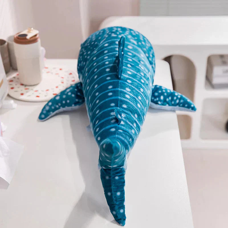 Big Soft Blue Whale Plush Toy 75cm