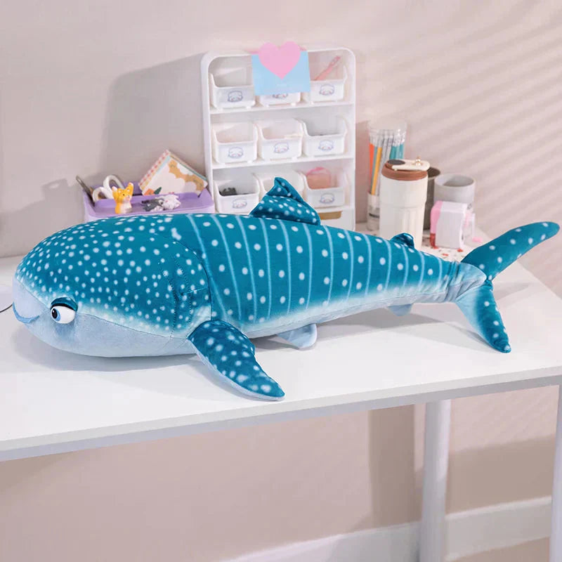Big Soft Blue Whale Plush Toy 75cm