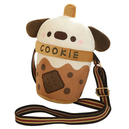 Cute Dog Shaped Snack Tote Bag