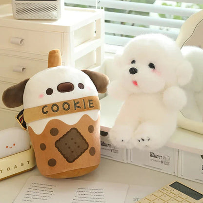 Cute Dog Shaped Snack Tote Bag