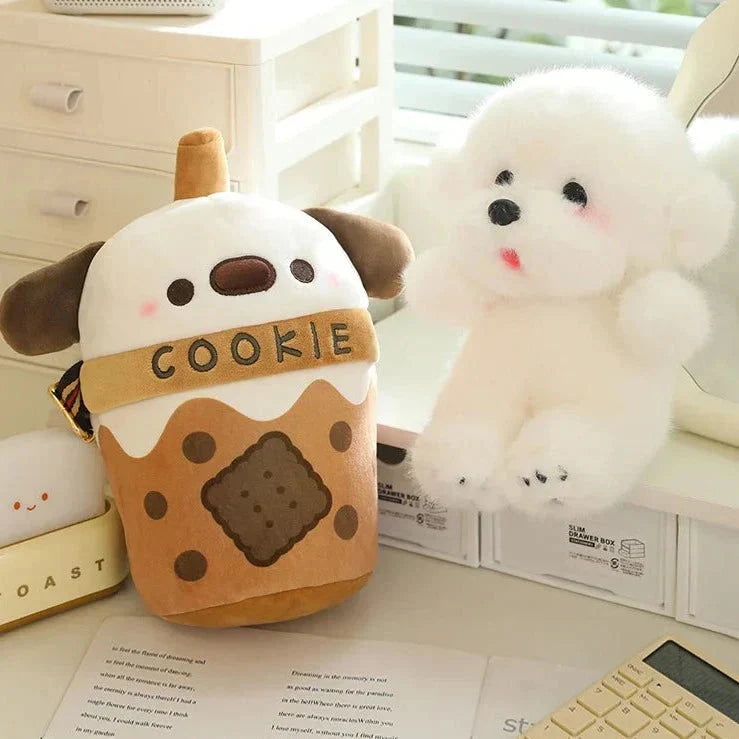 Cute Dog Shaped Snack Tote Bag