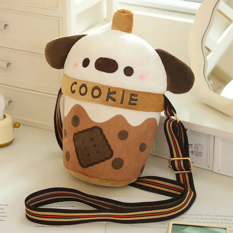 Cute Dog Shaped Snack Tote Bag