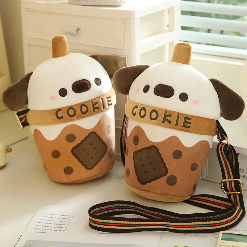 Cute Dog Shaped Snack Tote Bag