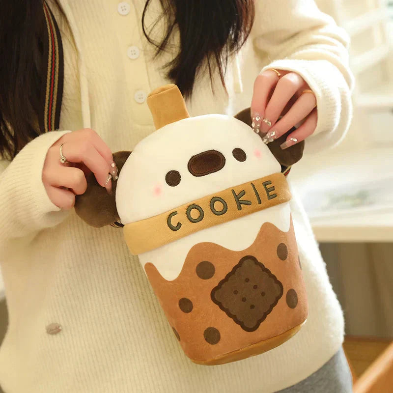 Cute Dog Shaped Snack Tote Bag