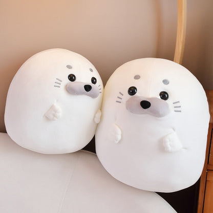 Cuddly Soft Blue Baby Seal Toy