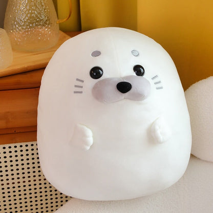 Cuddly Soft Blue Baby Seal Toy