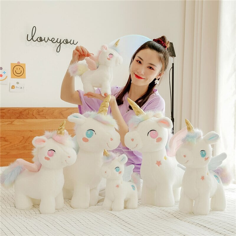Cute Pastel Unicorn Soft Toy