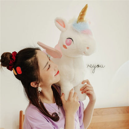 Cute Pastel Unicorn Soft Toy