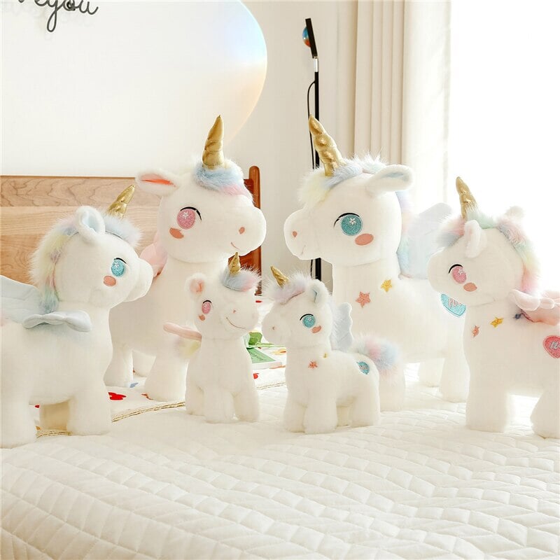Cute Pastel Unicorn Soft Toy