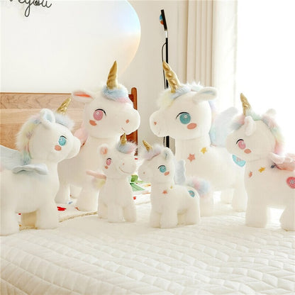 Cute Pastel Unicorn Soft Toy